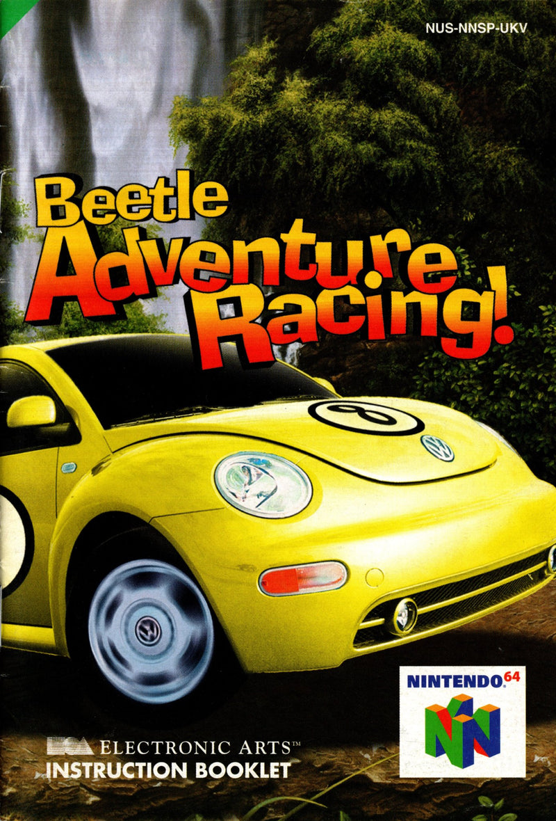 Beatles Racing N64 Manual - Beetle Adventure Racing! - N64 - Super Retro - Manuals