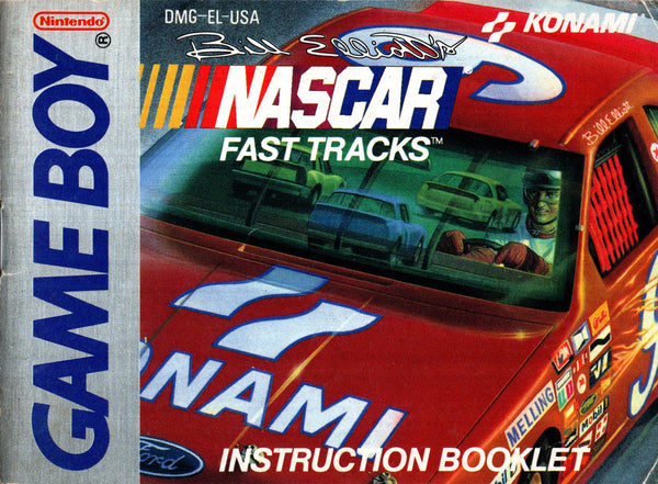 Manual - Bill Elliott's NASCAR Fast Tracks - Super Retro