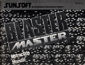 Manual - Blaster Master - Super Retro