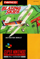 Manual - Blazing Skies - SNES - Super Retro