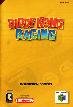 Manual - Diddy Kong Racing - N64 - Super Retro