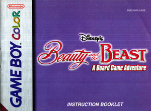 Manual - Disney's Beauty and the Beast: A Board Game Game Adventure - Super Retro