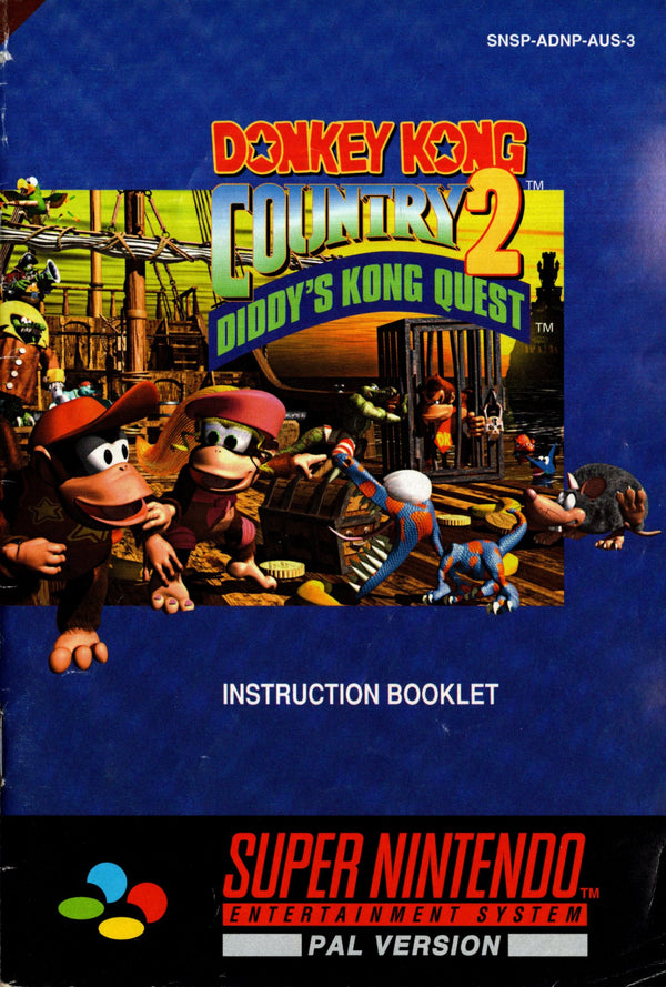 Manual - Donkey Kong Country 2: Diddy's Kong Quest - SNES - Super Retro