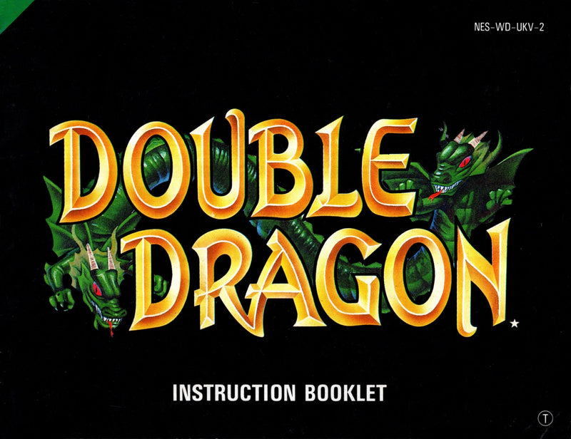 Manual - Double Dragon - NES - Super Retro