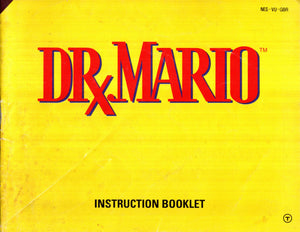 Manual - Dr. Mario - NES - Super Retro