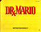 Manual - Dr. Mario - NES - Super Retro