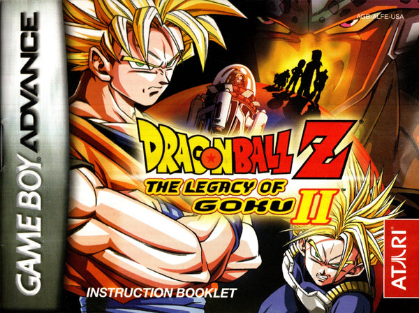 Manual - Dragon Ball Z: The Legacy of Goku II - GBA - Super Retro