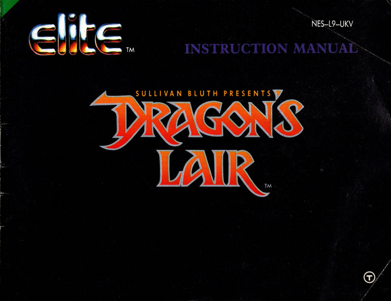 Manual - Dragon's Lair - NES - Super Retro