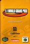 Manual - F - 1 World Grand Prix - N64 - Super Retro