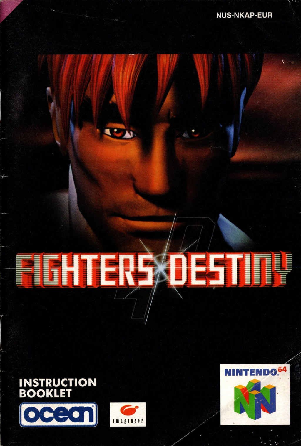 Manual - Fighters Destiny - N64 - Super Retro - Manuals