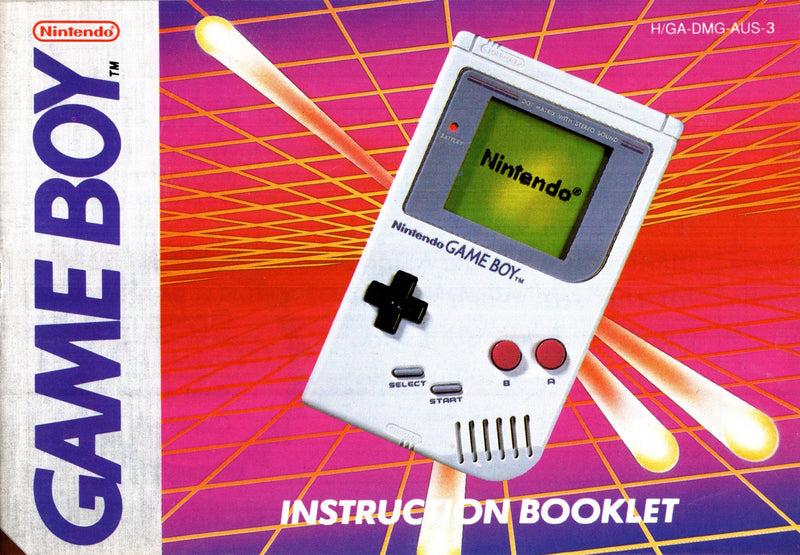 Manual - Game Boy Classic Console - Super Retro