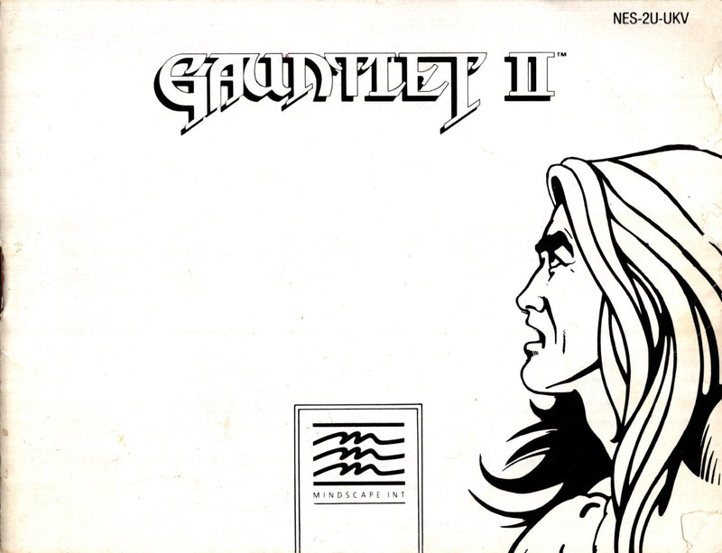 Manual - Gauntlet II - NES - Super Retro