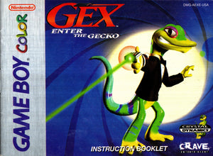 Manual - Gex: Enter the Gecko - Game Boy Color - Super Retro