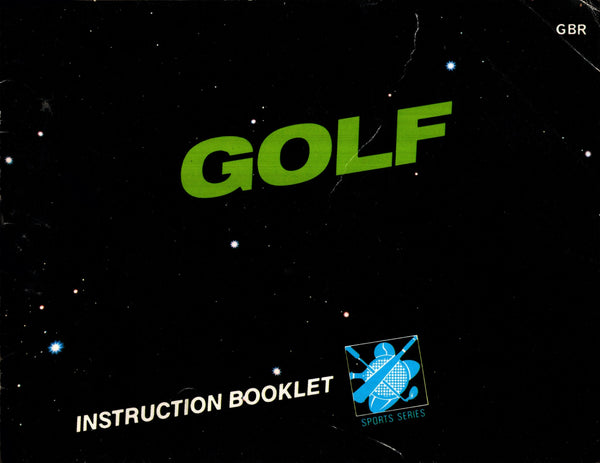 Manual - Golf - NES - Super Retro