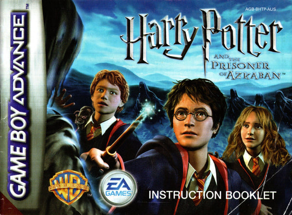 Manual - Harry Potter and the Prisoner of Azkaban - GBA - Super Retro