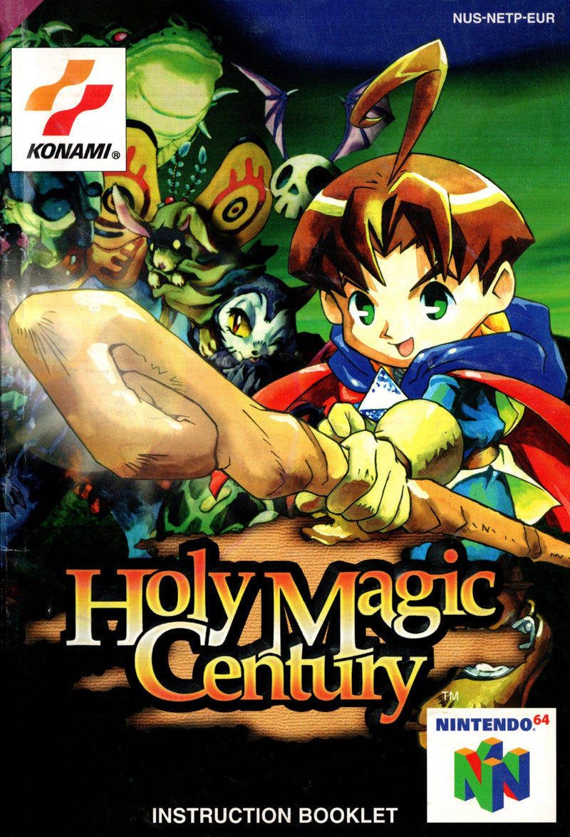 Manual - Holy Magic Century - N64 - Super Retro