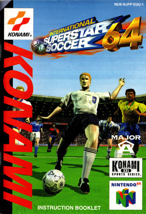 Manual - International Superstar Soccer 64 - Super Retro