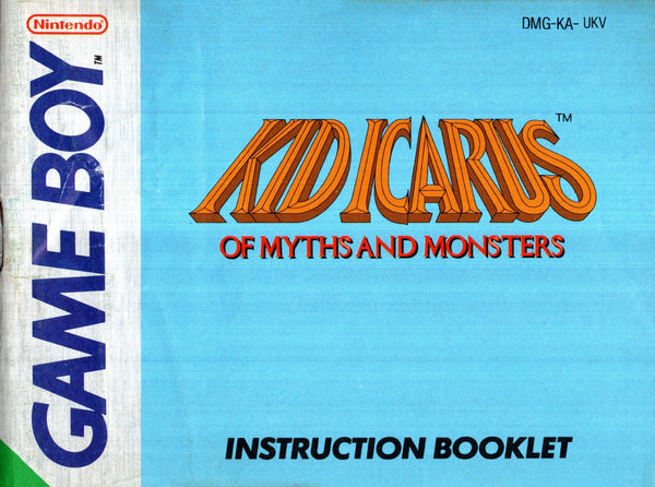 Manual - Kid Icarus: Of Myths and Monsters - Super Retro