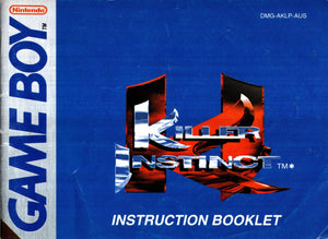 Manual - Killer Instinct - Game Boy - Super Retro