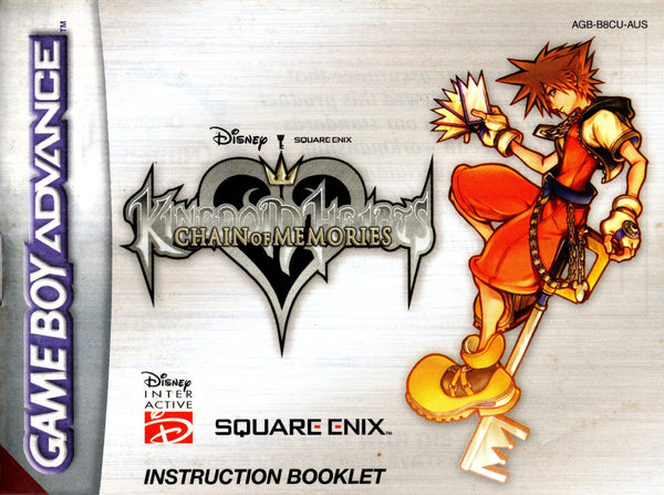 Manual - Kingdom Hearts: Chain of Memories - GBA - Super Retro