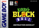 Manual - Kirby's Block Ball - Game Boy - Super Retro