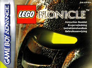 Manual - LEGO Bionicle - GBA - Super Retro