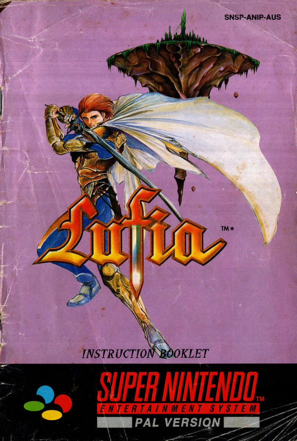 Manual - Lufia - SNES - Super Retro