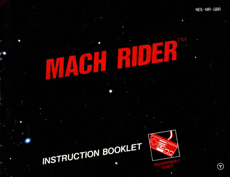 Manual - Mach Rider - Super Retro - Manuals