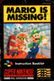 Manual - Mario Is Missing! - SNES - Super Retro