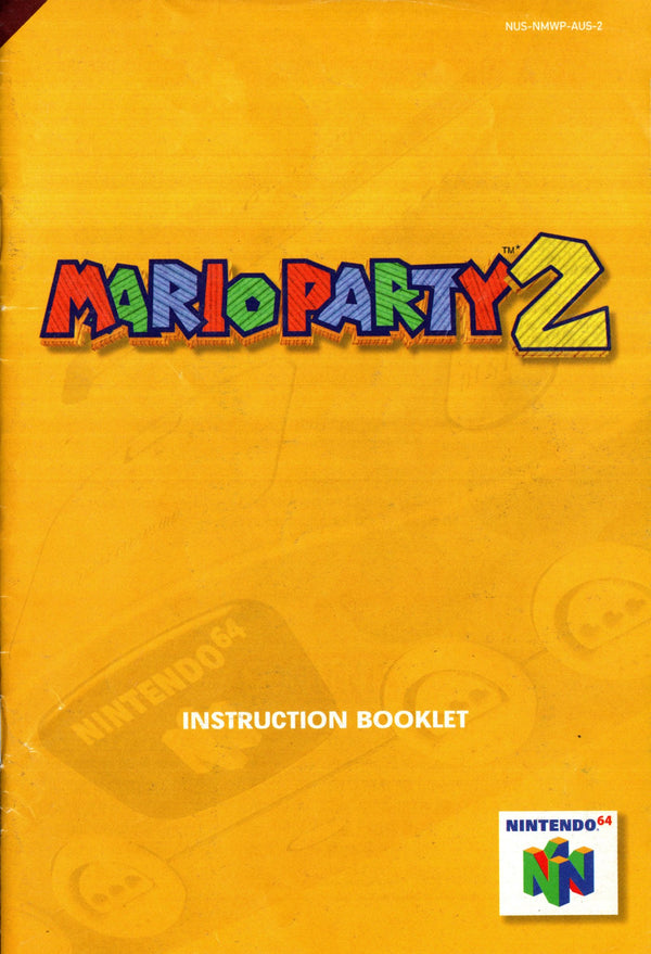 Manual - Mario Party 2 - N64 - Super Retro