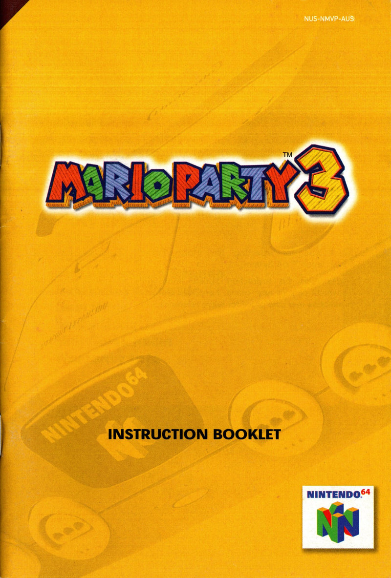 Manual - Mario Party 3 - N64 - Super Retro