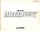 Manual - Metal Gear - NES - Super Retro