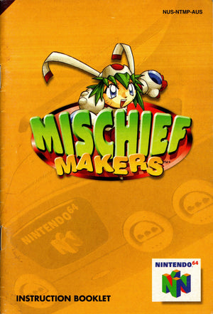 Manual - Mischief Makers - N64 - Super Retro