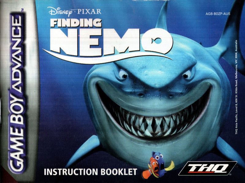 monsters inc finding nemo Manual - Monsters, Inc. + Finding Nemo - GBA - Super Retro