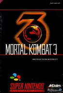 Manual - Mortal Kombat 3 - SNES - Super Retro