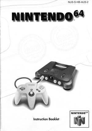 Manual - Nintendo 64 Console - Super Retro