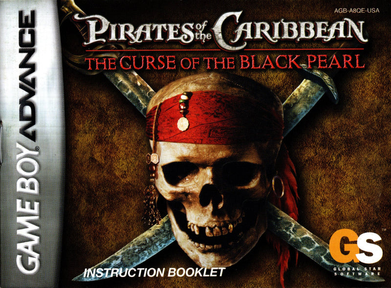 Manual - Pirates of the Caribbean: The Curse of the Black Pearl - GBA - Super Retro