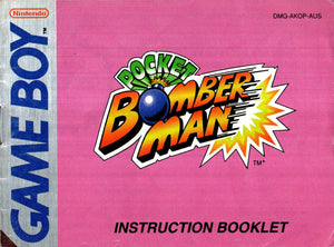 Manual - Pocket Bomberman - Game Boy - Super Retro