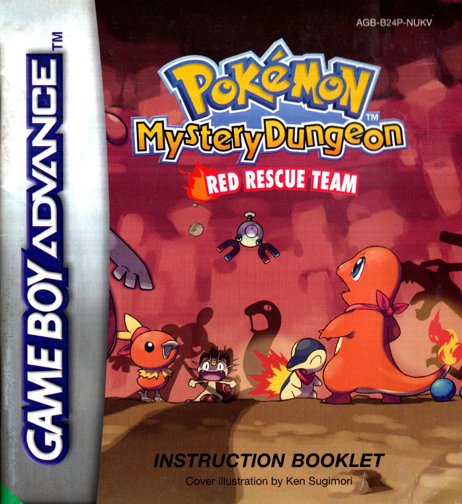 Manual - Pokemon Mystery Dungeon: Red Rescue Team - GBA - Super Retro ...