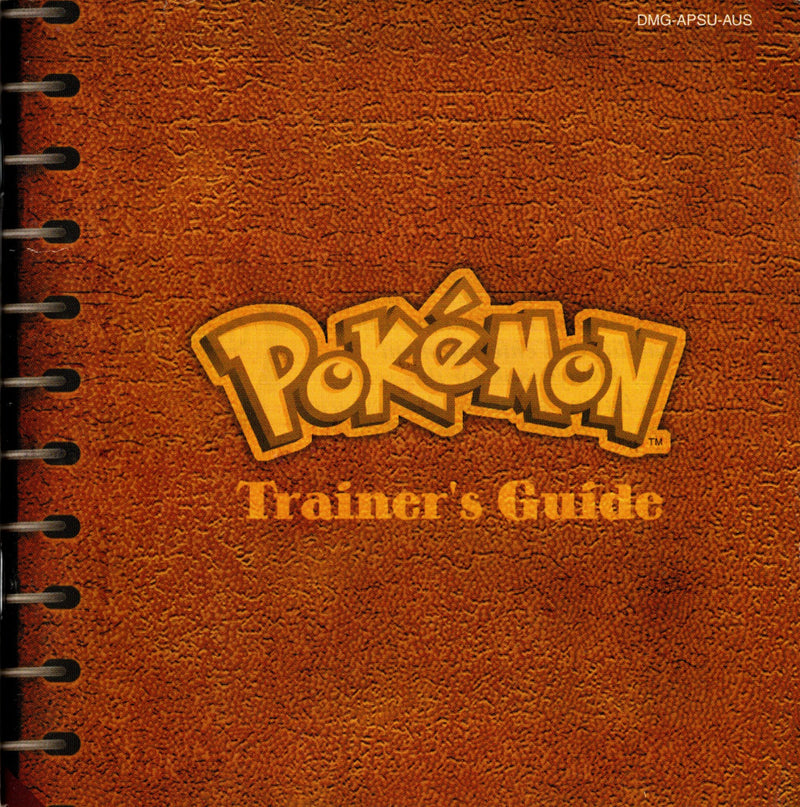 Manual - Pokemon Yellow - Super Retro - Manuals