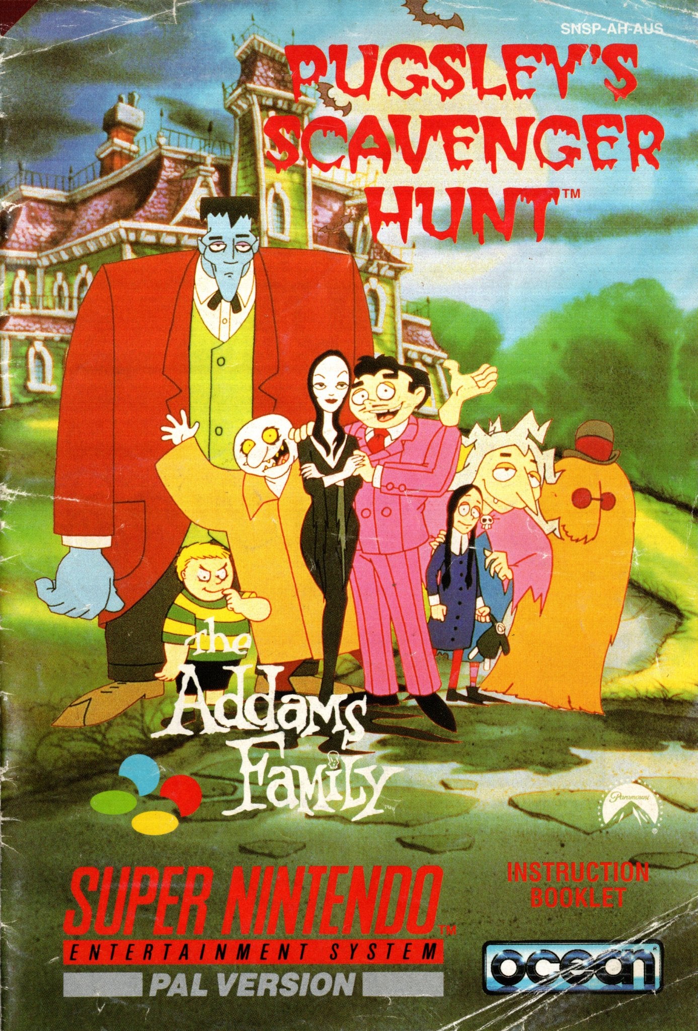 Pugsley's Scavenger Hunt Sur NES - Cartouche Seule (bon état)