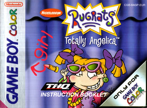 Manual - Rugrats Totally Angelica - Game Boy Color - Super Retro