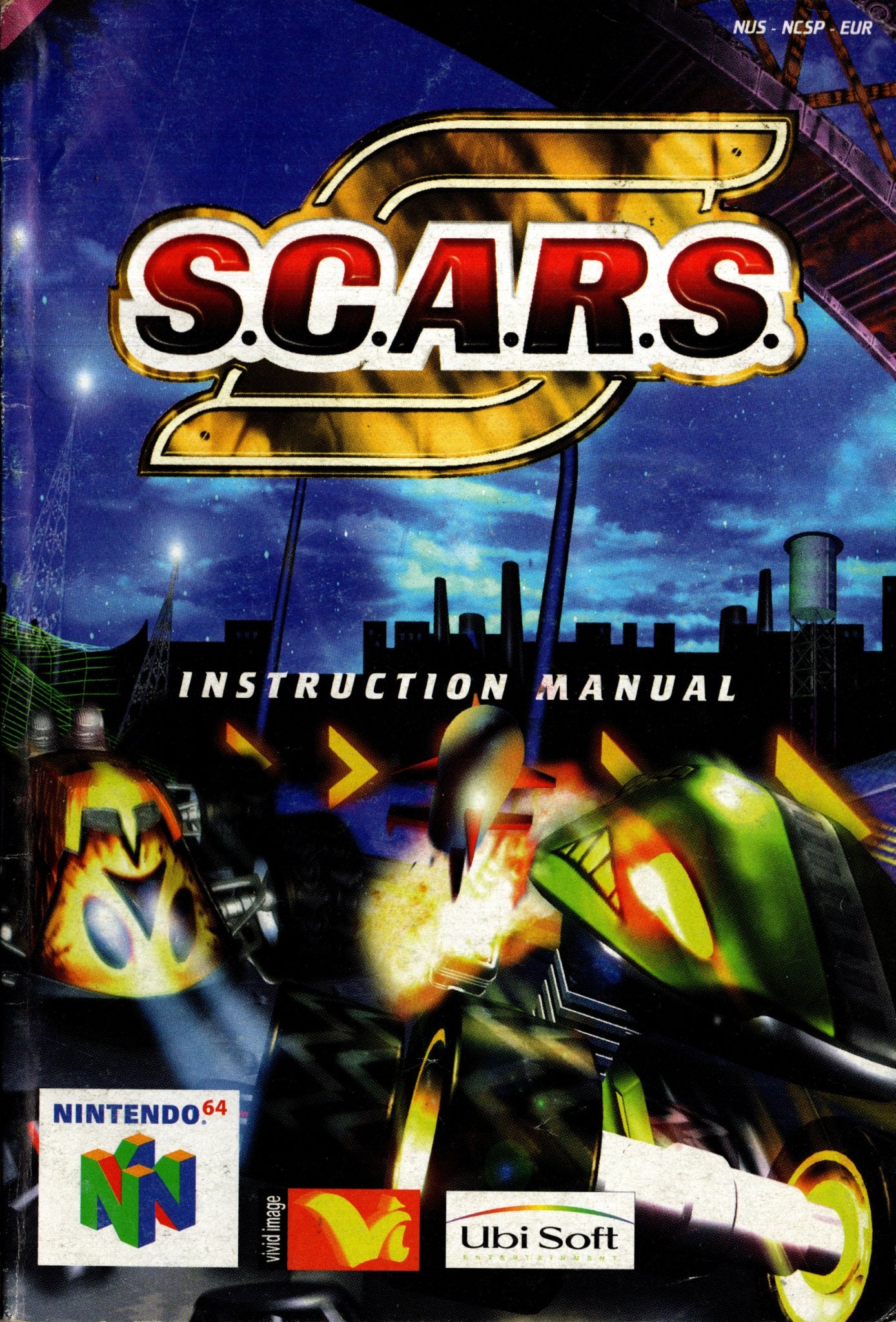 Manual - S.C.A.R.S. - N64 - Super Retro - Manuals