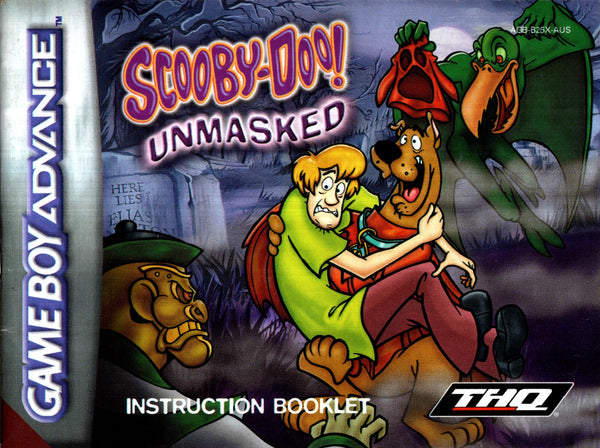 Manual - Scooby - Doo: Unmasked - GBA - Super Retro