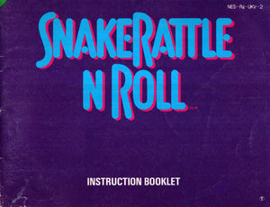 Manual - Snake Rattle N Roll - Super Retro