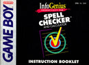 Manual - Spell Checker and Calculator - Game Boy - Super Retro