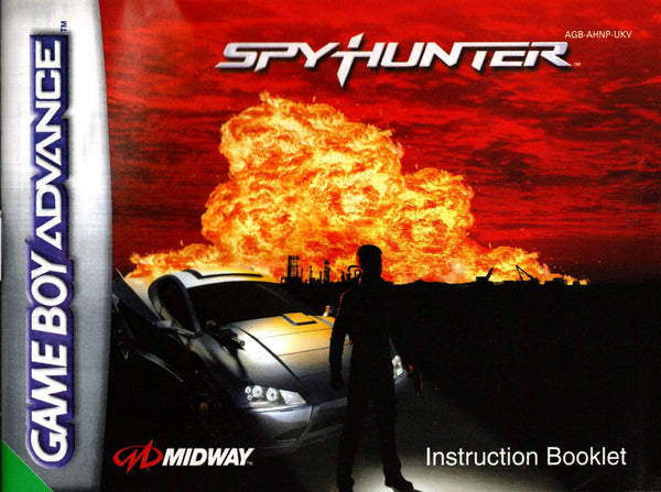 Manual - SpyHunter - GBA - Super Retro