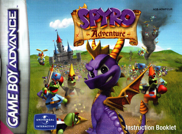 Manual - Spyro Adventure - GBA - Super Retro