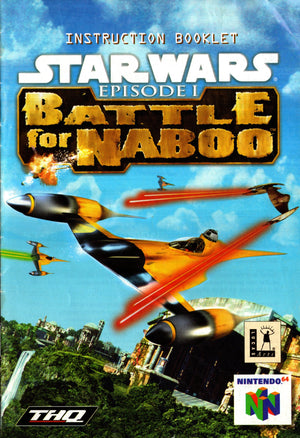 Manual - Star Wars Episode I: Battle for Naboo - N64 - Super Retro