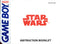 Manual - Star Wars - Game Boy - Super Retro